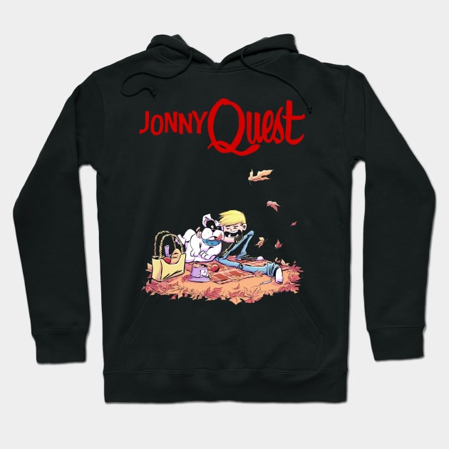 Johnny Quest Hoodie by Rickdraws